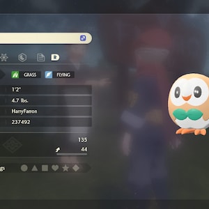 Max effort level Hisui starters EVENT - Legends: Arceus S/V HOME (100% Legal)