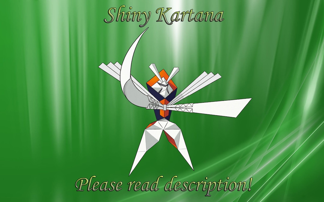 Legendary Ultra Beast Kartana Service - Pokemon GO Account Service