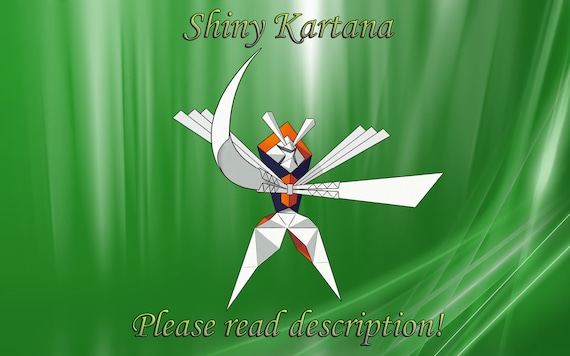 Ultra SHINY 6IV KARTANA / Pokemon Sword and Shield / Alolan -  Norway