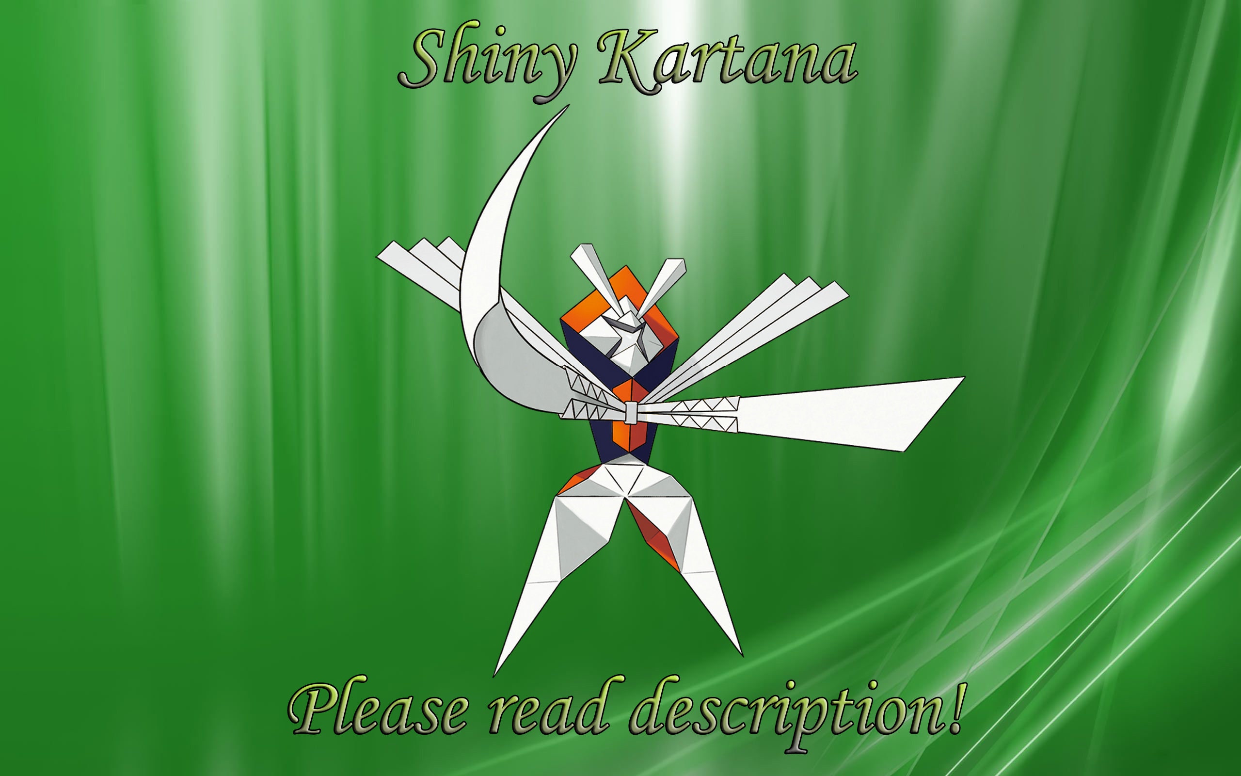 gen7] Shiny Kartana in only 1021 SR's! 3 more UB's to go! : r