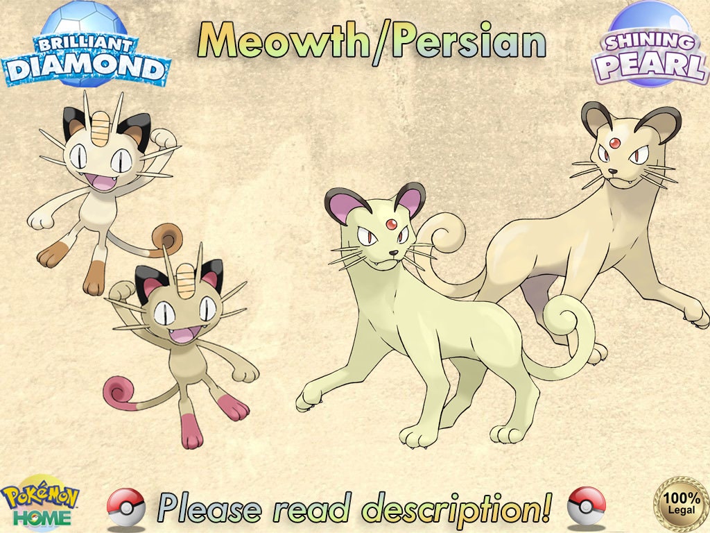 shiny meowth evolution｜TikTok Search