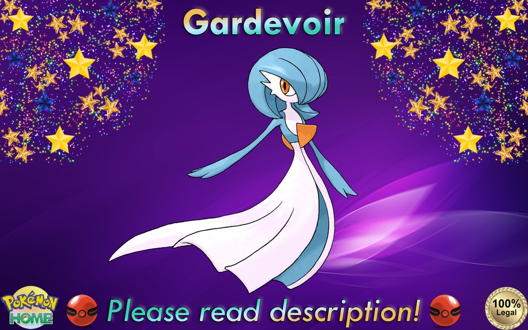 Pokémon Scarlet and Violet ✨SHINY✨ Gardevoir W/ Best 6IV +