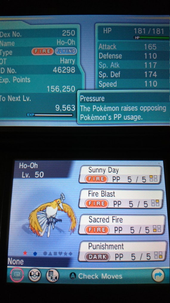 ✨ SHINY ✨ HO-OH LEVEL 1 6IV Pokemon Brilliant Diamond Shining Pearl FAST  TRADE