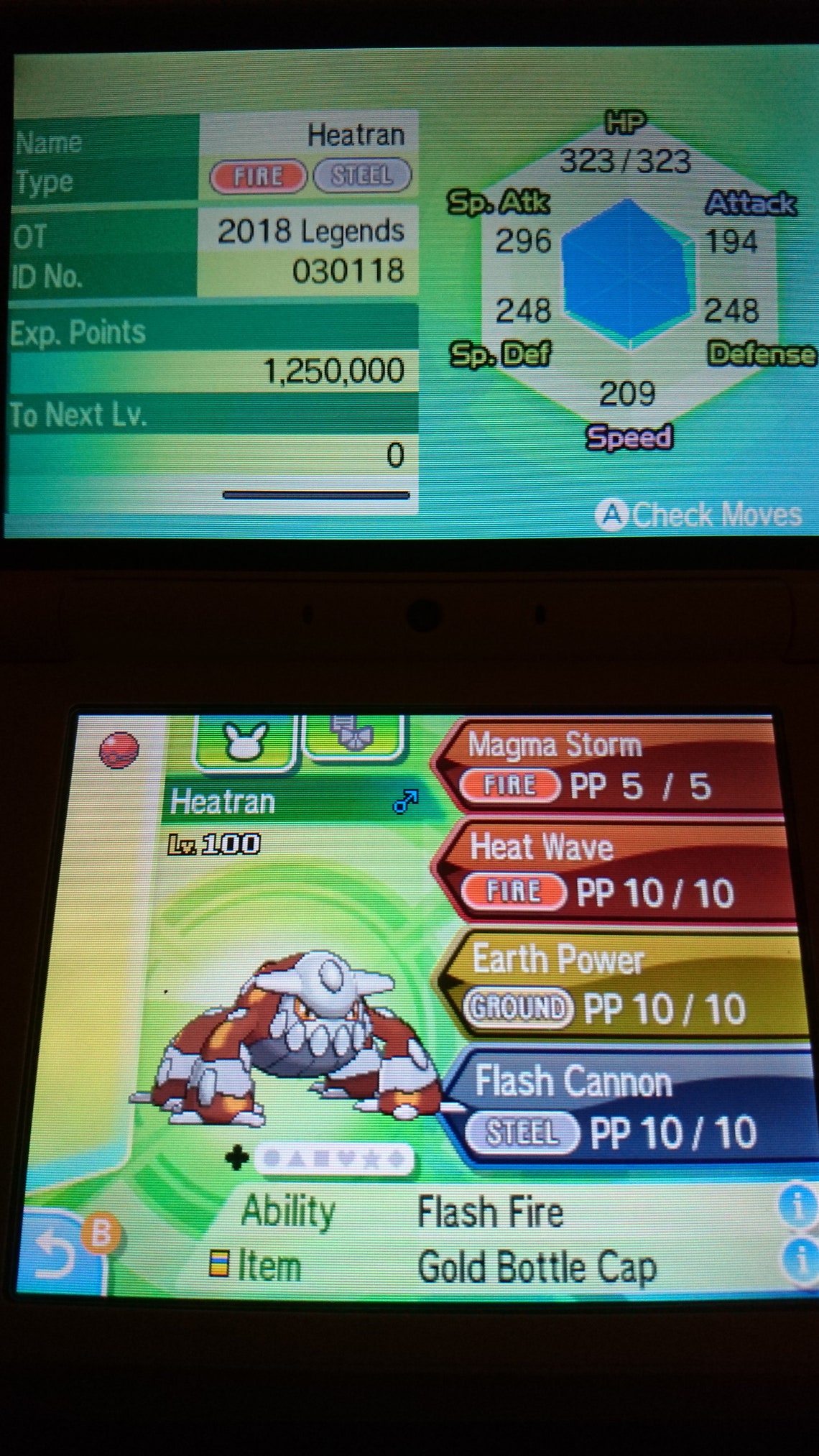 Heatran Legendary Pokémon Celebration EVENT 6IV - Sw/sh Bd/sp S/V HOME ...