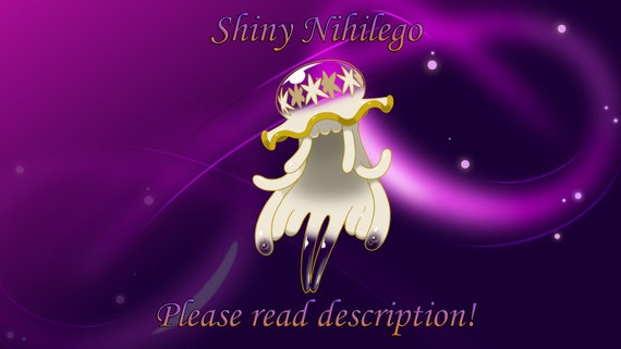 Ultra SHINY 6IV NIHILEGO / Pokemon Sword and Shield / Alolan 