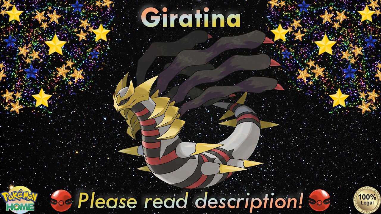 ✨ SHINY 6IV GIRATINA Event ✨ Pokemon XY ORAS Ultra Sun and Moon 3DS -  Legendary