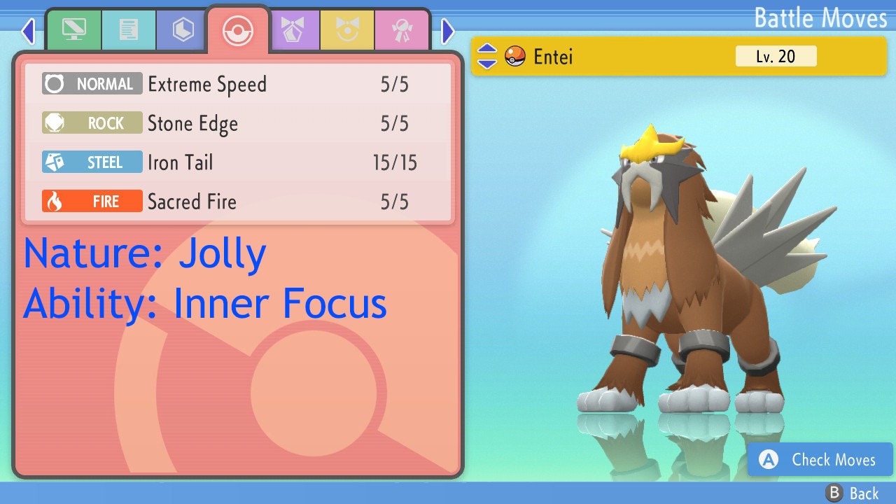 【PSA8】エンテイ 英語 SL3 色違い Shiny Entei Entei (Call of Legends SL3) - Bulbapedia, the community-driven