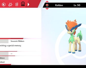 Keldeo Cromatico 6IV Per Pokémon Scarlatto E Violetto (DLC Disco Indaco) – Scambio Veloce, Pronto Per Combattere - Foto 4