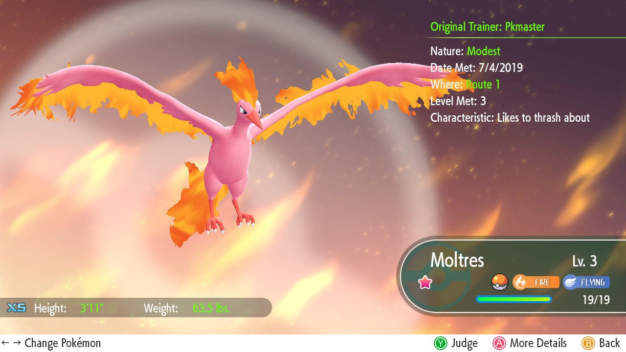 Shiny moltres ✨✨