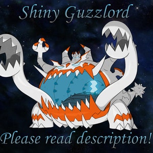 Shiny Nihilego 6IV Pokemon S/M US/UM Sword/shield Fast 