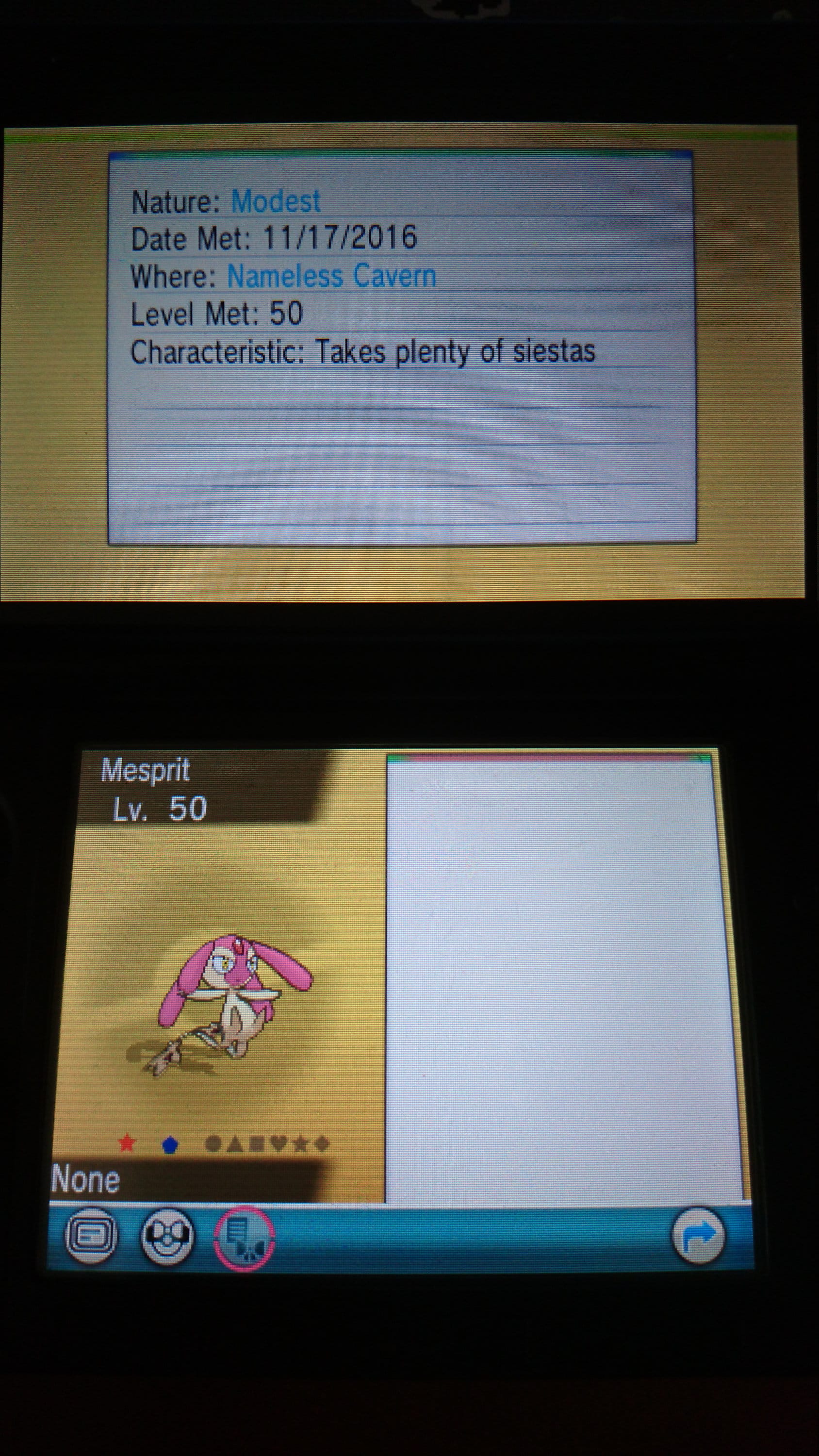 Shiny Uxie/mesprit/azelf Pack Bundle 6IV Pokemon X/Y OR/AS 