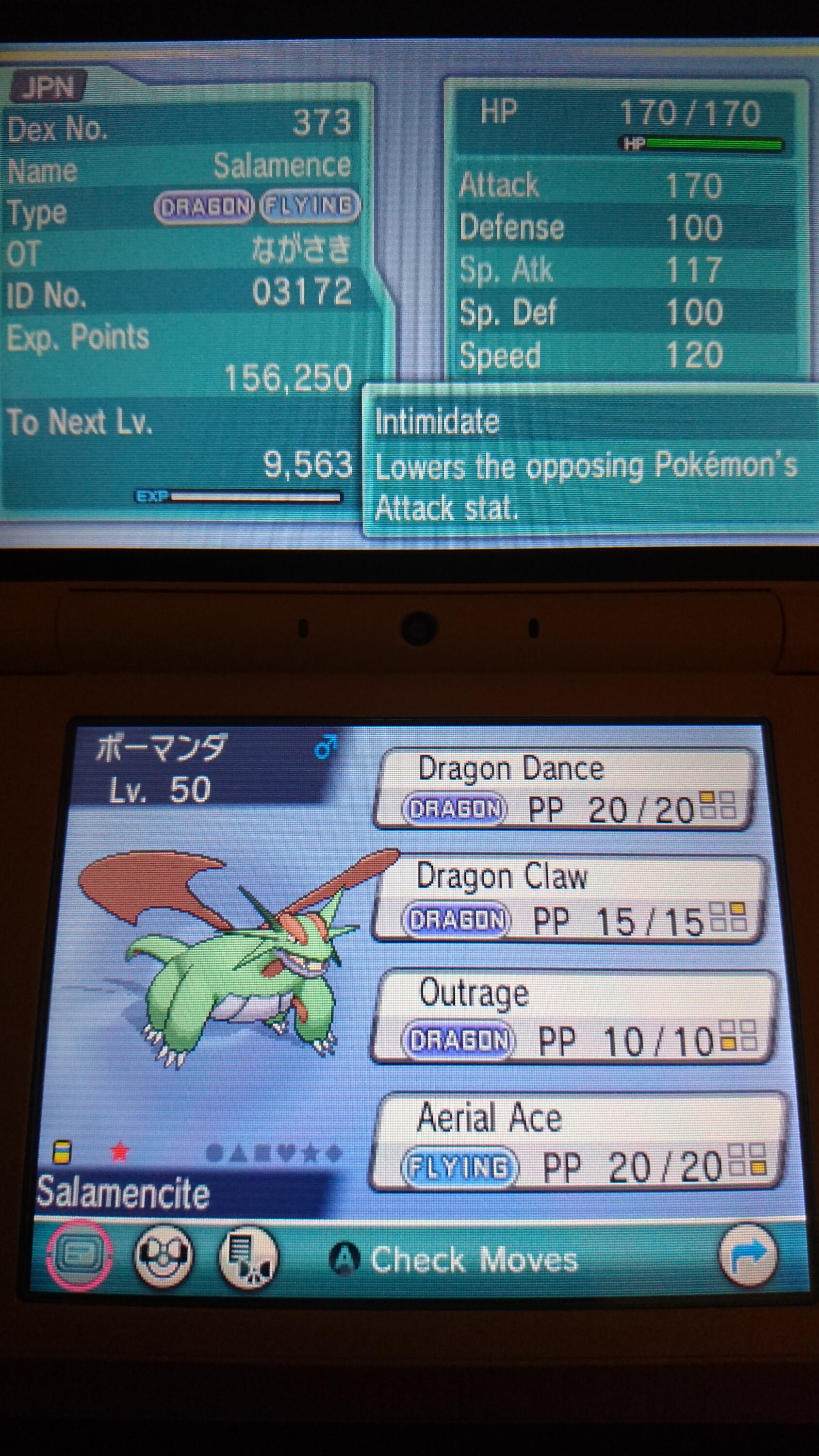 Shiny Salamence Pokémon Center Fukuoka EVENT 6IV - Sw/sh Bd/sp S/V HOME ...