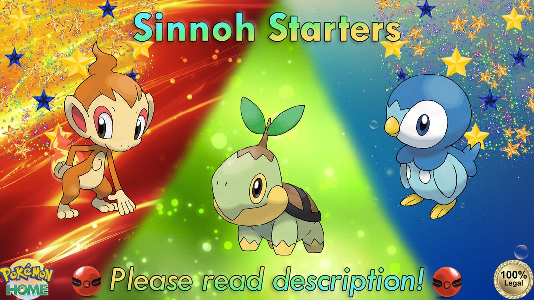 How & Where to catch/get - All Sinnoh Starters in Pokemon Black 2