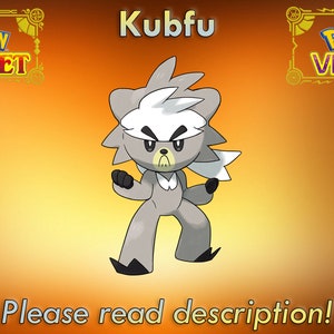 Non-shiny Kubfu 6IV ️Pokémon Sword Shield HOME ( Legal Non-shiny Kubfu 6IV ️Pokémon Sword Shield HOME ( Legal