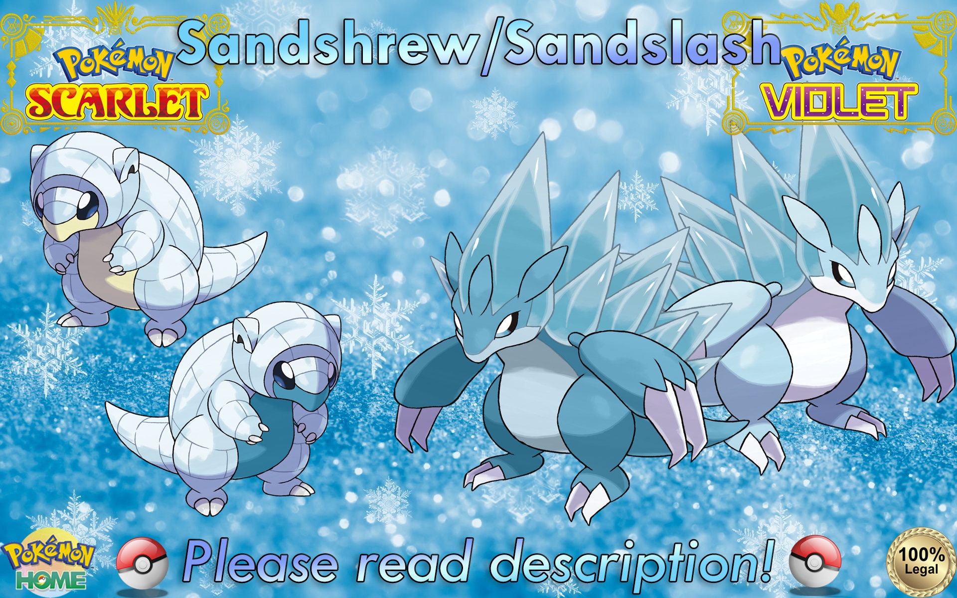 Sandshrew de Alola, Pokémon