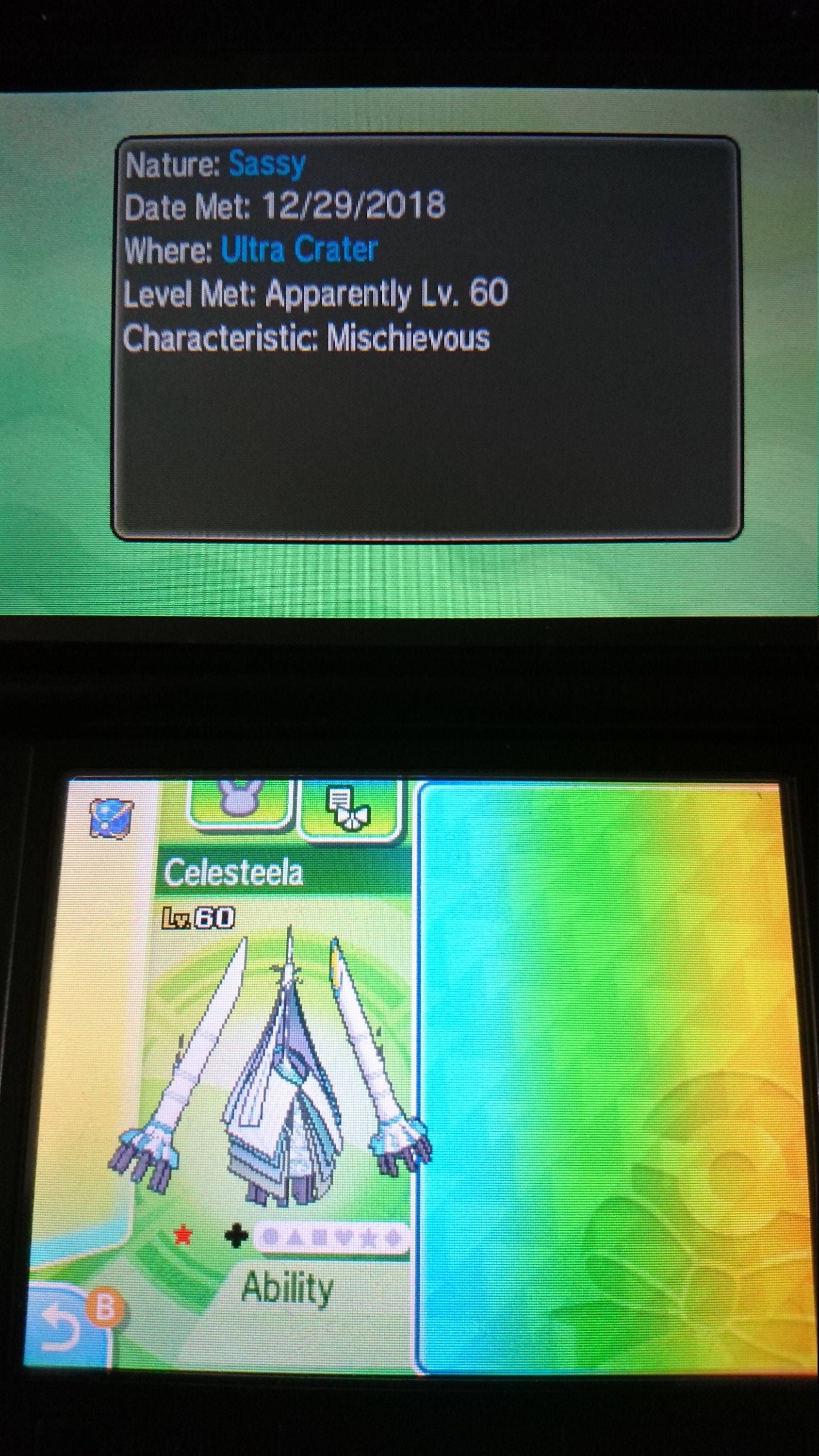 Shiny Celesteela 6IV Pokemon S/M US/UM Sword/shield Fast -  Sweden