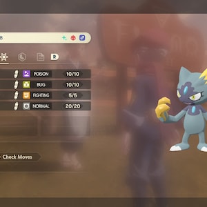 Shiny/Non-shiny Sneasel/Sneasler Hisui Alpha 6IV/EV - Legends Arceus (100% Legal)