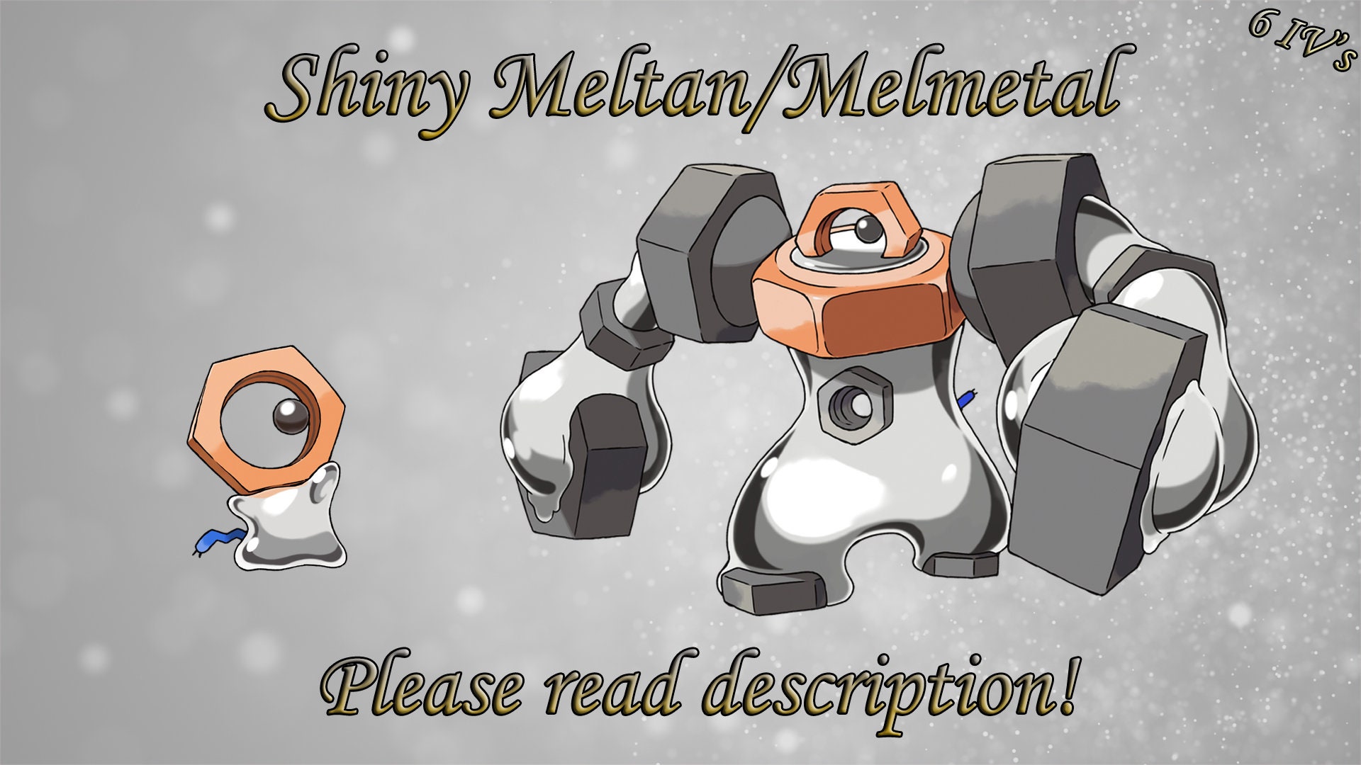 Gigantamax Melmetal • Competitive • 6IVs • Level 100 • Online