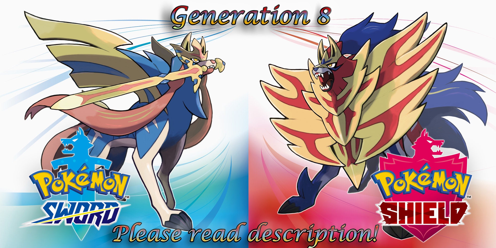 Shiny Generation 8 Pokemon Sword/shield switch Fast Etsy Israel