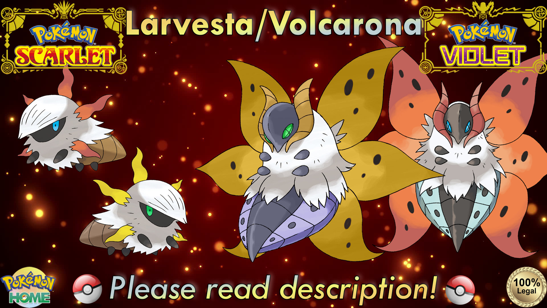 6IV Shiny Voltorb Hisui Pokemon Scarlet and Violet