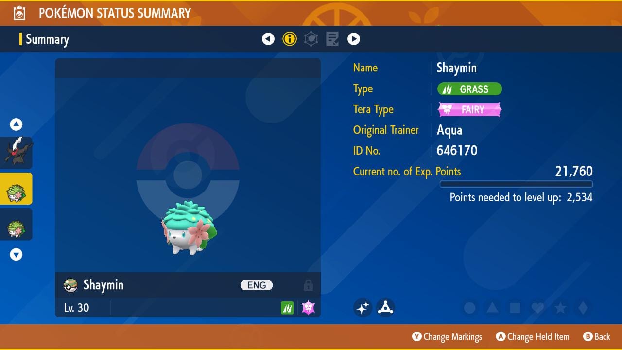Shaymin (DP169) Pokémon Wiki Fandom