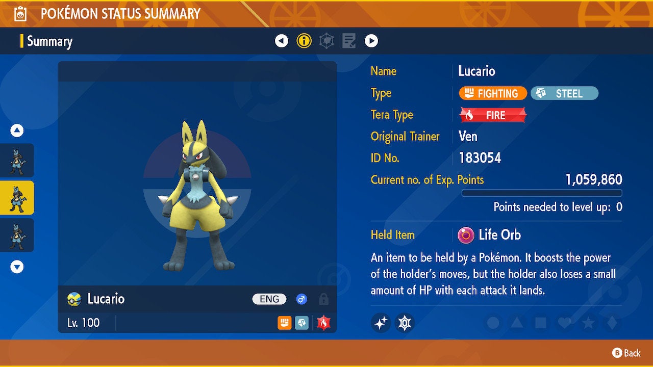 Shiny/non-shiny Riolu/lucario 6IV Pokémon Scarlet/violet - Etsy Canada