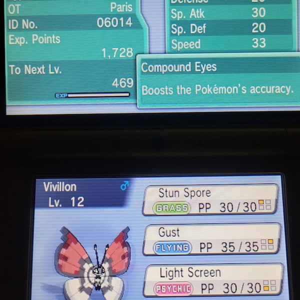 Vivillon Poké Ball Pattern EVENT 6IV - Pokémon X/Y OR/AS S/M Us/Um Scarlet/Violet Home (100% Legal)