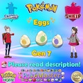 Shiny Non-shiny Gen 7 Eggs 6IV - Pokémon Sword Shield (100% Legal) product logo