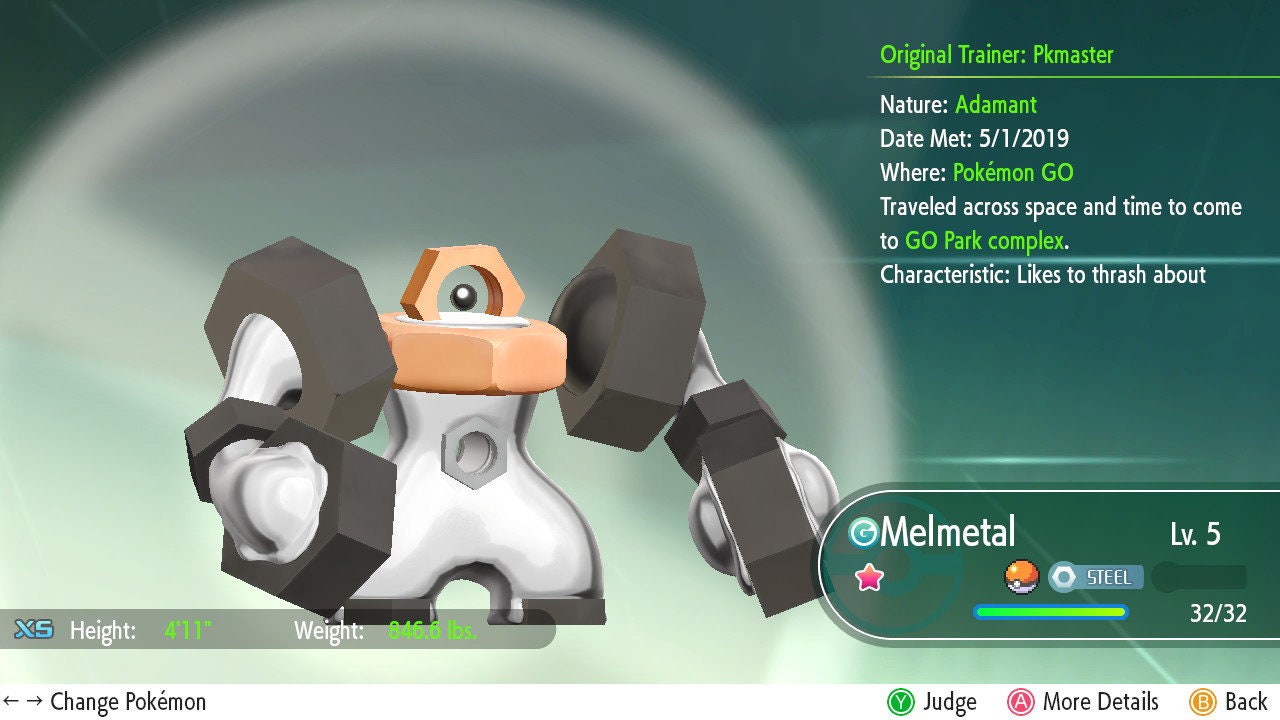 Gigantamax Melmetal • Competitive • 6IVs • Level 100 • Online