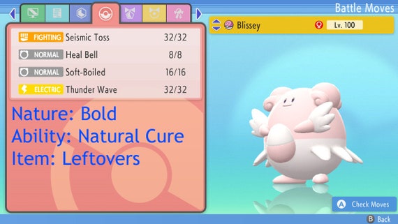 Shiny Blissey Pokemon X