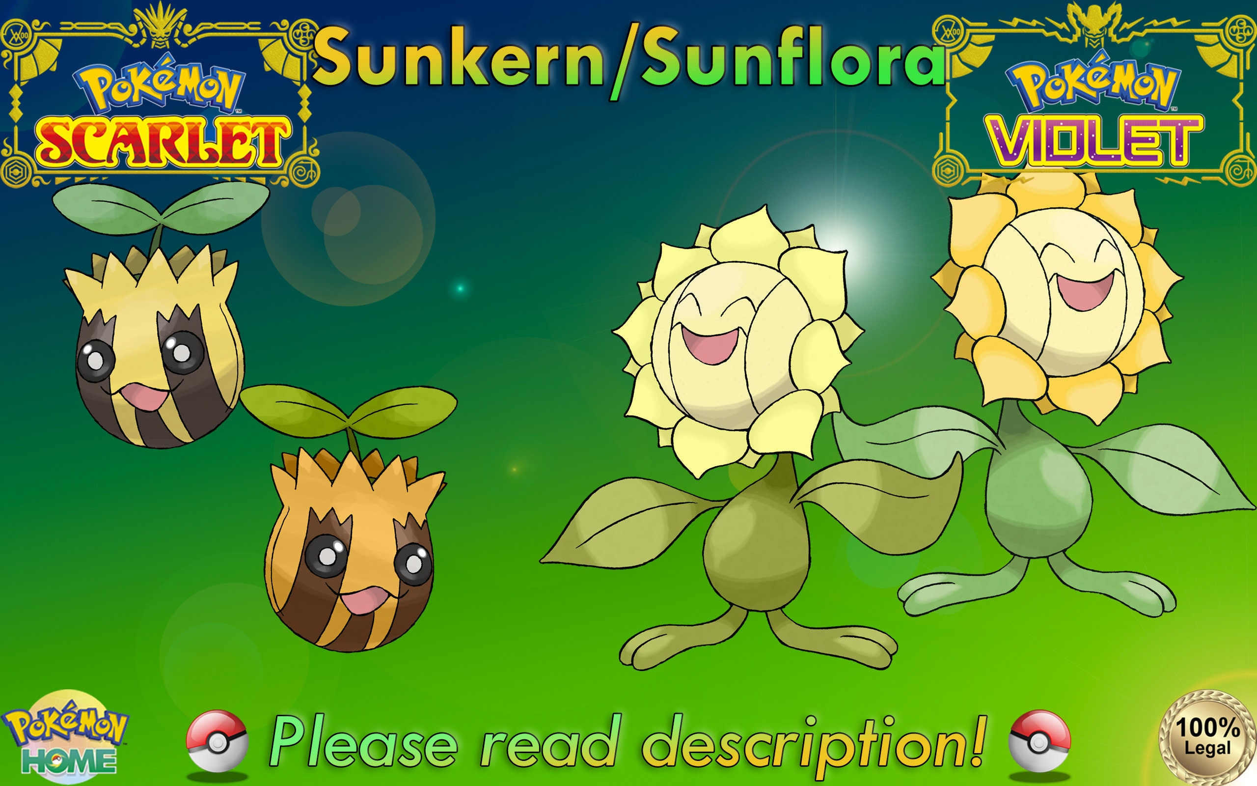 Sunflora  Pokédex