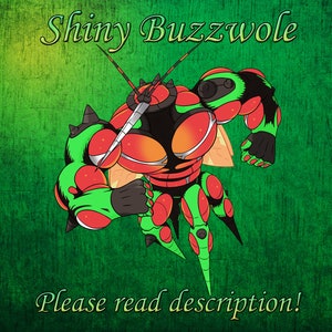 ULTRA SHINY 6IV BUZZWOLE, Pokemon Sword and Shield, MAX STATS Fast  Delivery