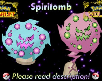 Pokemon Backgrounds . Shiny Spiritomb .  Pokemon backgrounds, Pokemon,  Shiny pokemon