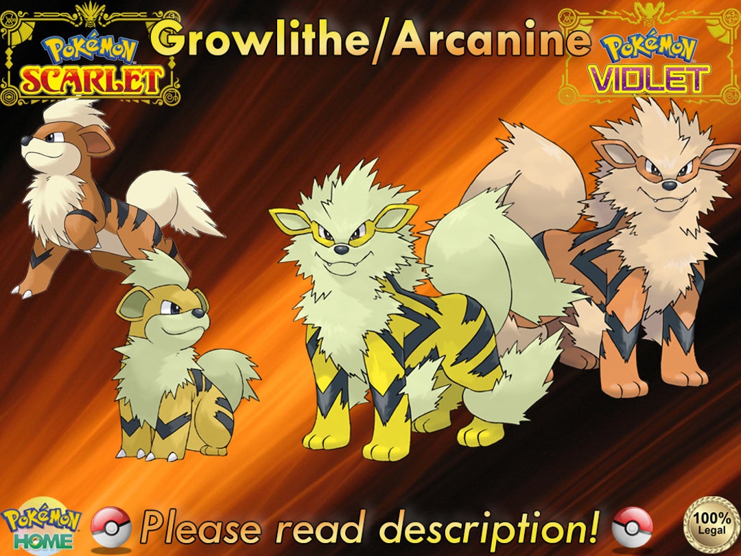 Free Shiny Arcanine on Pokemon Scarlet and Violet