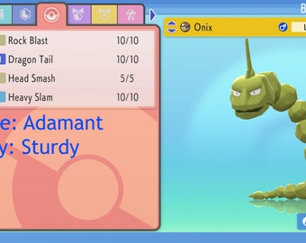 WTS shiny Onix and shiny Ninetales with Drought - Shiny and Special Pokémon  - Gold - Pokemon Revolution Online