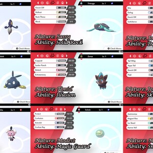 Shiny Gen 5 Pre-evolutions Pokemon Sword/Shield Switch | Etsy Shiny Litwick Evolutions