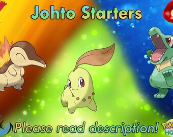 Shiny Non Shiny Chikorita Cyndaquil Totodile Pack Bundle 6iv Etsy Finland
