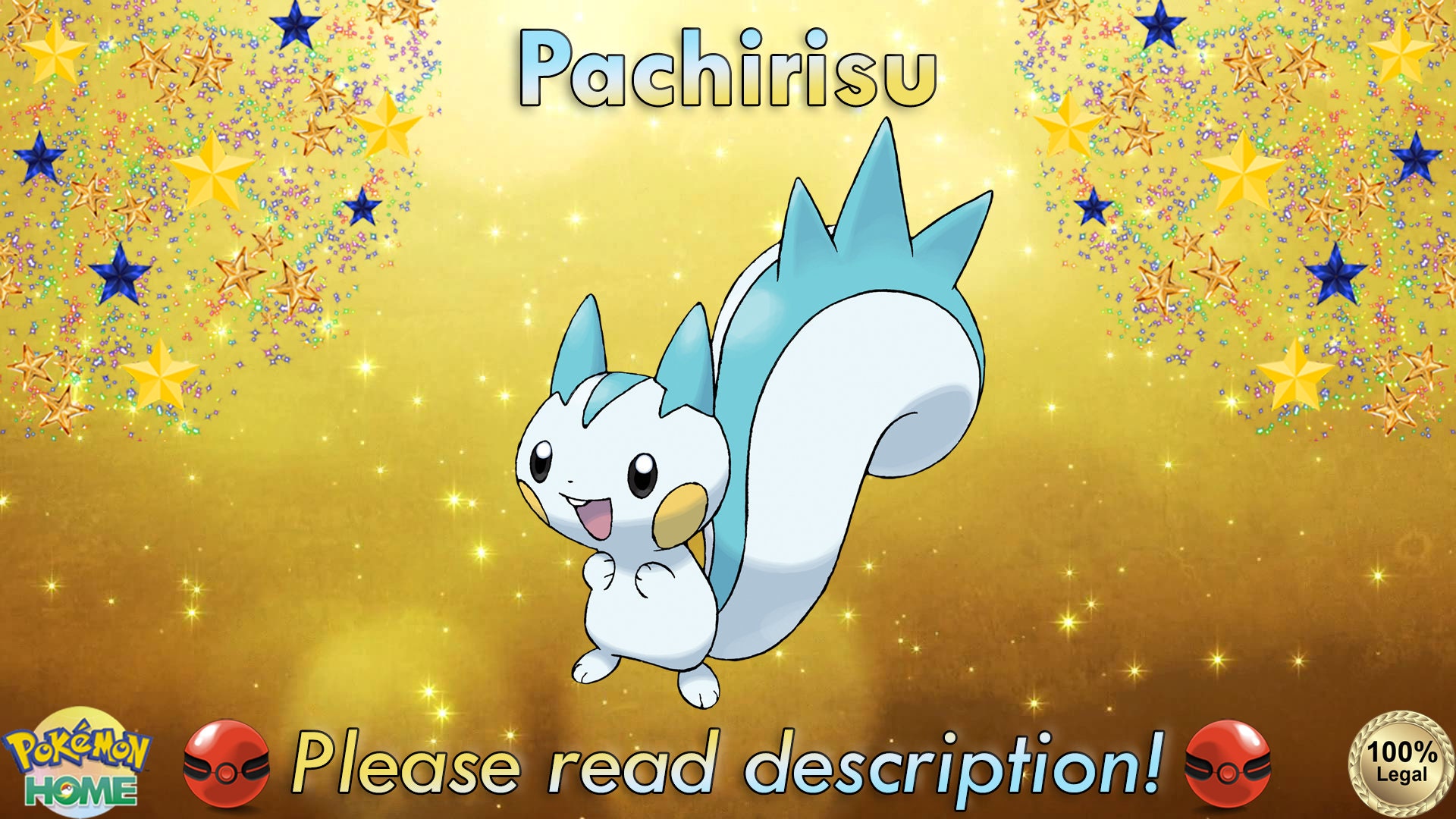 FINALLY!!! Got me 4* Pachirisu :) : r/pokemongo