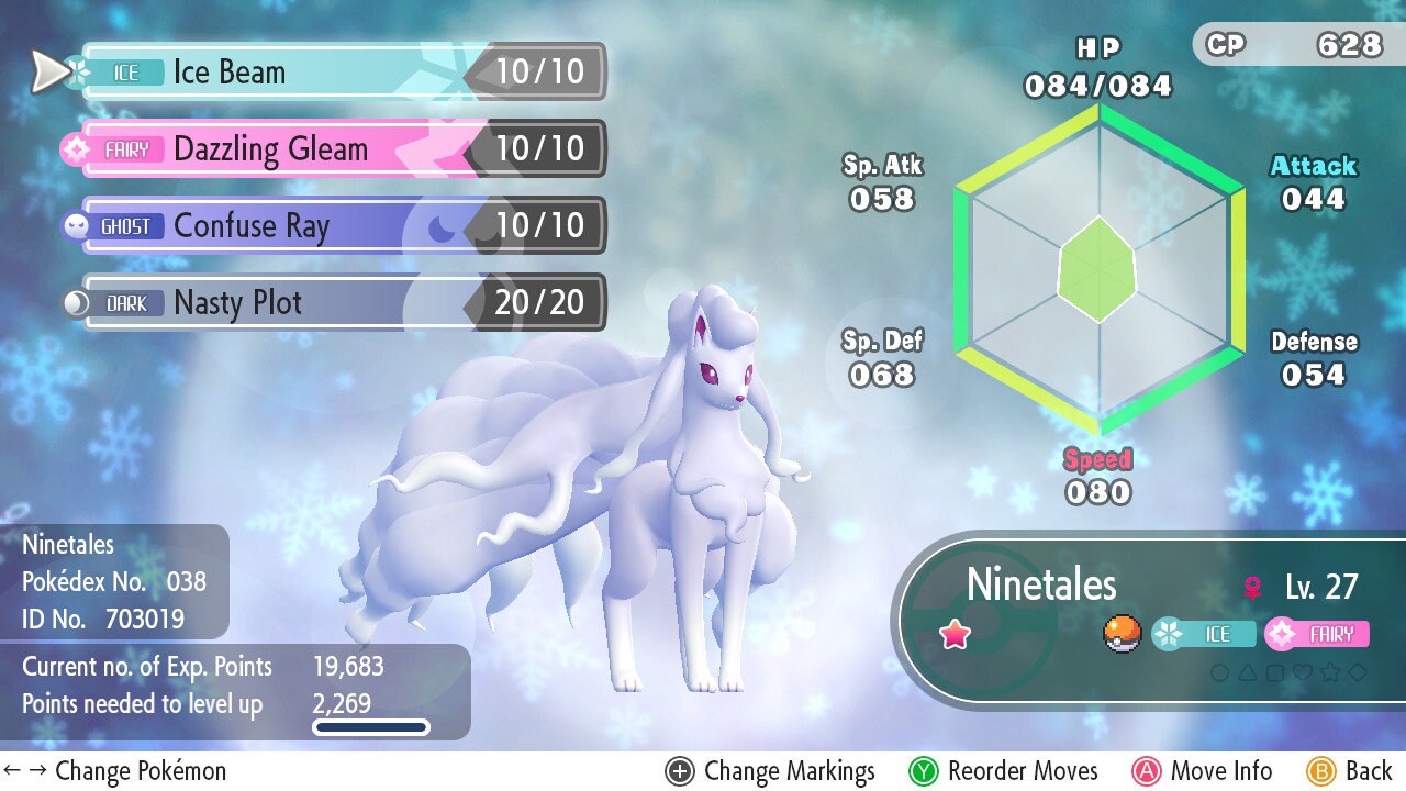 Vulpix Alolan Shiny ✨ Legends Pokémon Arceus 6 IV Max Effort Custom OT Alpha