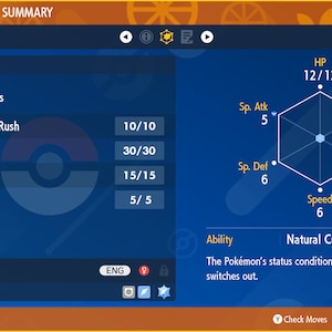 Glanzend/niet-glanzend Swablu/Altaria 6IV - Pokémon Scarlet/Violet (100% legaal)