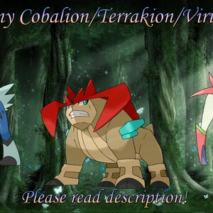 Reshiram Zekrom Kyurem Virizian Cobalion Terrakion Keldeo -  Portugal