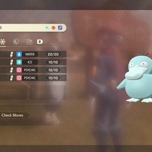 Shiny/Non-shiny Psyduck/Golduck Alpha 6IV/EV - Legends Arceus (100% Legal)
