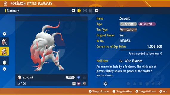 Pokemon Legends Arceus Shiny Giratina Max Effort Levels 6IV-EV Trained