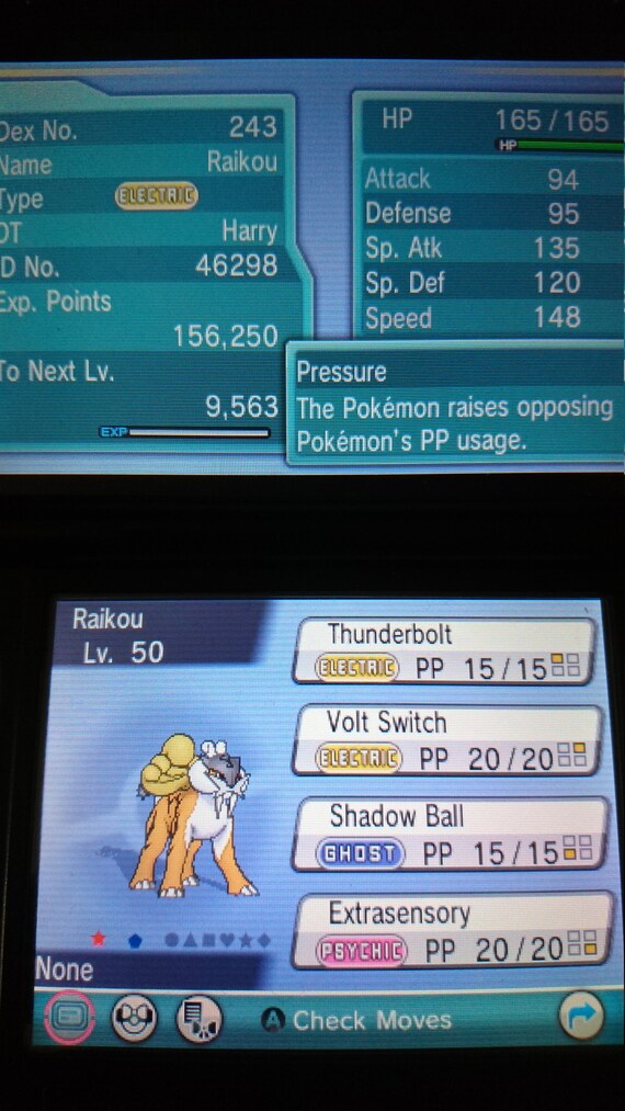 ✨ SHINY ✨ RAIKOU LEVEL 1 6IV Pokemon Brilliant Diamond Shining Pearl FAST  TRADE