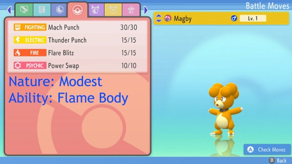 Pokemon Perla Splendente Gioco Pokémon Diamante Brillante E Perla Splendente – Shiny Chimchar 6IV – Per Nintendo Switch Pokémon 6IV Perfetto