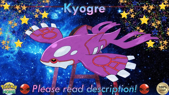 Shiny Kyogre Pokemon X