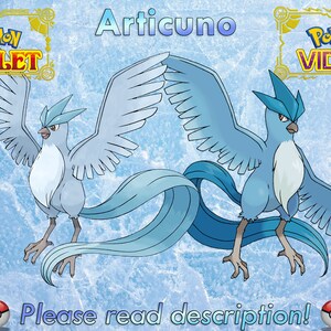 Pokemon Sword and Shield Galarian Articuno 6IV-EV Trained