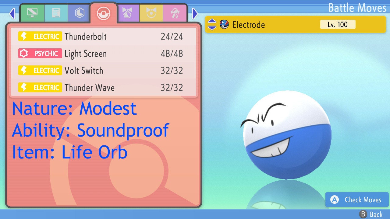 💎Shiny/Non-shiny Voltorb/Electrode 6IV💎Pokémon BD/SP (💯Legal)