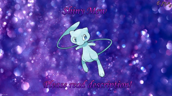 Pokémon Scarlet and Violet ✨SHINY✨ Mimikyu W/ Best 6IV +