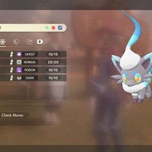 Shiny/Non-shiny Zorua/Zoroark Hisui Alpha 6IV/EV - Legends Arceus (100% Legal)